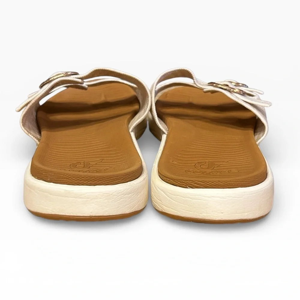 COFACE  Double Strap Slides Orthotic Comfort Slide Sandals Women’s Size 11 - Picture 8 of 11